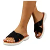 Sandalen dubbele breedband dames tiener slippers open teen slip op strandschoenen vakantieplatform vrouw 2024 trend