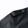 new Fi Motorcycle Men's Leather Jacket Windbreak PU Leather Coat Men Biker Warm Autumn Winter Outerwear Men's Clothing 3XL Y5sy#