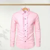 Men's Dress Shirts Men Performance Top Retro Medieval Royal Style Shirt With Ruffle Patchwork Lapel Collar Slim Fit Long For