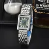 Luxury Womens tank Watch Square Watches Designer Quartz Movement Stainless Steel Bracelet Sapphire Glass Waterproof women wristwatches #4608