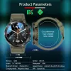 Montres Grande montre intelligente ronde hommes 2023 pour Android Xiaomi Ios montres étanches 1.6 '' 600 mah appel Bluetooth Smartwatch militaire extérieur