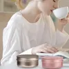 Opslagflessen Aluminium blik Metaal Ronde koffieblikken Potten voor het maken van kaarsen Thee Lege crème