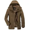 Neue Outwear Parkas Winterjacke Männer Verdicken Warme Cott-Padded Jacken männer Mit Kapuze Windjacke Parka Plus Größe 5XL 6XL Mäntel E7L1 #