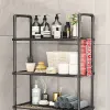 Racks Storage Shelf for Bathroom Space Saver Over Toilet Rack Storage Organizer Rack Floortoceiling Bathroom Rack Storage Accessory