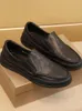 Scarpe casual Uomo Primavera Estate Tinta unita Piattaforma spessa Mocassini in vera pelle Punta tonda Slip-on traspirante da passeggio