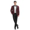 Nouveaux costumes pour hommes Style coréen Slim Fit Costumes deux pièces Costume formel pour hommes Costume de mariage d'été officiel Costume de mariage élégant A0o8 #