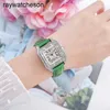 Luxury Carters Watch Tank Swiss Watches Automatic Women Quartz Waterproof Fully Diamond Ladies Silver Square Couple with Rhinestone Wristwatches