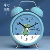 Desk Table Clocks Modern style silent alarm clock 2024 new Korean style creative student bedroom table clock with night light24327