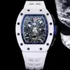 2024 KVFRM011 watch Carbon fiber ergonomic design brushed surface 7750 timing mechanical movement