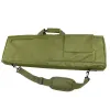 Väskor 100 cm Tactical Rifle Bag Assault Combat Shooting Rifle Gun Case Cover Hunting Pack Pack Tactical Airsoft Gun Long Bag