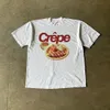 Été américain rétro classique produit motif lettre t-shirt hommes col rond Harajuku décontracté HipHop Couple haut de rue 240320