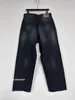 Męskie dżinsy Y2K Brand Classic Grailz Hafted Denim Zipper Fit y Project Pant Cotton Pants Comfort #786