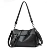 Shoulder Bags Soft Leather Texture Bag Women 2024 Fashion Middle-aged And Elderly Ladies Messenger Large Capacity Mother