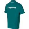 Nieuwe F1 Team Racing Jasje Auto Werkkleding Fan T-shirt Korte mouwen Aangepaste GROENE Polo Golfshirts Heren