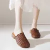 Sandálias Koznoy 3,5cm Sapatos florais recentemente impressos usando couro genuíno para femininos preús de verão, designer deslizante confortável para mulheres na moda femininal2403