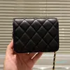 Altın top mini flep crossbody çantalar kapitone ayarlanabilir omuz kayışı çanta tasarımcısı deri numarası kadınlar çoklu pochette çanta