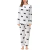 Mäns sömnkläder varma pyjamas för kvinnor fuzzy pyjama sätter mysig fleece överdimensionerade pullover byxor loungewear 2 bit