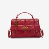 22% DI SCONTO Borsa firmata 2024 Borse Moda personalizzata Triangolo scozzese Borsa a tracolla piccola quadrata a spalla singola Tendenza donna