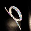 Braccialetti con ciondoli Bracciale riflettente tessuto olografico Serie multipla Laccio per scarpe con cielo stellato luminoso colorato fluorescente