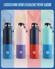 fjbottle thermos flaskvacuum bottle 1810ステンレス鋼の水のボトルフィットネス屋外スポーツ容量1000ml 240325