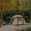 Tendas e abrigos Naturehike New Village17 Tenda automática para acampamento ao ar livre Tenda grande espaço Ridge Tenda dupla salão protetor solar à prova d'água Tenda automática24327