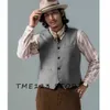 men's Serge Solid Color Casual Busin Vest Formal Man Ambo Steampunk Gothic Chaleco Suit Jackets Wang Vests for Women Male H1RY#