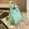 Mini Crossbody Loe Hammock Cowhide 2024 Designer Portable Small Bag Bags Candy Layer Colors Leather Women's Top High Luxury Handbag 2pj9