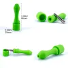 Pipes à main en Silicone pour fumer, Design de poche, clous en titane de 10mm, accessoires pour tabac, collecteur de cire de Nectar, Dabs portables 11 LL