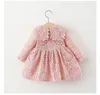 MSNYNIECO Född babyflickor Kläder Casual Long Sleeve Lace Dress for Baby Girl Clothing 1st Birthday Princess Party Dresses 240319