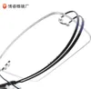 Framels glass for myopic women ultra light and super elastic titanium alloy eyeglass frame double line square rimls optical lens S5414494