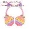 Cat's Ears (steamed Cat-ear Shaped Bread) JST-950 Bluetooth Decompression Cute Foldable Wireless Headset Luminous Unicorn