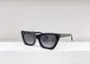 Óculos de sol olho de gato preto cinza feminino verão óculos de sol lunettes de soleil óculos occhiali da sole uv400