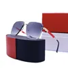 가벼운 고급 남성 디자이너 선글라스 여성용 야외 선글라스 UV 보호 고글 패션 멀티 컬러 드라이빙 선 스크린 GA0113 I4