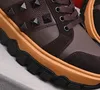 Designer che corre il rivet di qualità vera cuoio vera mucca in pelle leggera Scarpe sportive di Oxford Sports Fashion Men Assorbimento sudore Brea 2345