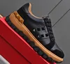 Rivet Designer de qualité authentique Running Le cuir vache de vache léger Oxford Sports Chaussures Fashion Men Absorption Absorption Brea