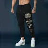 Nya mäns Sweatpants Gym Sports Fitn Running Basketball Training Pants Casual Pants American Style Fi Brand Clothing Q43X#