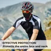 Radfahren Caps 2PCS Fahrrad Volle Gesicht Abdeckung Atmungsaktive Balaclava Anti-UV Hals Gamasche Maske Für Fahrrad Sport Motobike Sommer im Freien