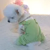 Vestiti per cani e gatti Tute per animali domestici Abbigliamento Pantaloni per cani Costume da cucciolo con gancio al guinzaglio