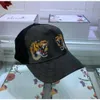 Cucci Designer-Baseballmütze, Kappen, Hüte, Herren, Damen, taillierte Hüte, Casquette, klassischer Stil, luxuriöses Tigerbee-Leinwand mit Sonnenhüten, verstellbar, 134