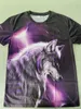 lovers Wolf T Shirt Men's T-shirts For Men Free Ship Top Tee Short Sleeve Camiseta 3d Print Tshirt Branded Fi Free Ship 56HW#