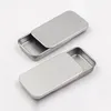 보관 병 20 PCS TINPLAT PUSH-PULL BOX MEAL CASE CASE 립 컨테이너 작은 사탕 상자