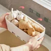 Hooks 2pcs Kitchen Under Sink Storage Box Spices Condiments Organizers Bathroom Racks Household Pull-out Cabinet Side Organizer