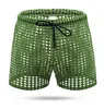 Maillots de bain pour hommes Summer Men Beachshorts Quick Dry Swim Briefs Sexy Mesh Gay Maillots de bain Trunks Surf Board Shorts Porter Bermuda Maillot de bain 24327