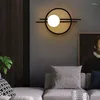 Wall Lamp Nordic Glass Ball LED Lamps Living Room Bedroom Aisle Dining Morden Lights Indoor Decorative Lighting Fixtures