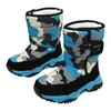 Fitnessschuhe Kinder Schneeschuhe Leichte warme rutschfeste Winter-Kleinkind-Outdoor-Schuhe zum Skifahren