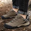 Casual Shoes Men's Hiking Lightweight Non Slip Sneakers Outdoor Breathable Low Top Ankle Boots Hike Trekking Trails Camping Work Shoe