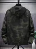 Jacken Männer Casual Mit Kapuze Camoue Jacke Herren Streetwear Hip Hop Sportwear Camo Armee Jacke 777t #