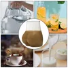 Förvaringsflaskor glas kaffekopp oregelbunden sexig bushape cocktail juice vatten glasögon knäppa söta buglass buskade mugg