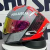 AA Designer Capacete Capacetes Moto Shoie X14 Cinza Vermelho Formiga Capacete de motocicleta Equitação Corrida Masculino e Feminino Capacete Completo Capacete de Segurança Universal ODSL