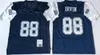 빈티지 풋볼 21 Deion Sanders Jersey 8 Troy Aikman 22 Emmitt Smith 33 Tony Dorsett 54 Randy White 88 Michael Irvin 12 Roger Staubach 1984 1992 1992 레트로 남성